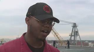 Sailor discusses ship life aboard USS Gerald R. Ford