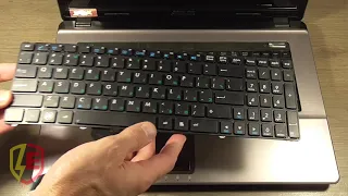Как заменить клавиатуру в ноутбуке ASUS K73S keyboard replacement