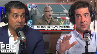 “Stupidest Endorsement EVER!” - Jesse Watters Reacts To Dwayne Johnson Flipping on Biden