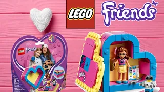 Lego Friends Heart Box Olivia 41357 ! Шкатулка - Сердце Оливия ! Toy Unboxing and Speed Build!