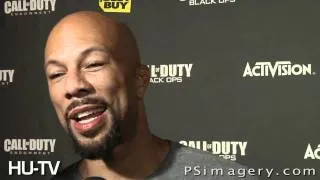 Common talks game at Call of Duty Black Ops Launch Party