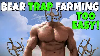 I Caught LOADS of Road Farmers With BEAR TRAPS !