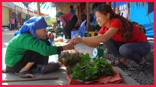 FULL VIDEO: 95 Days of harvest vegetable to sell at the market, save money. Building farm, Free Life