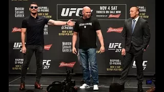 UFC 217: Bisping vs St-Pierre Toronto Press Conference