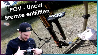 Fahrrad Scheibenbremse entlüften - POV Uncut