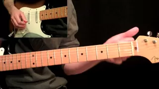 Stevie Ray Vaughan - Pride And Joy Guitar Lesson Pt.2 - 1st Two 12 Bar Progressions