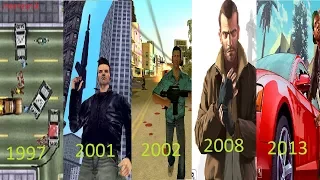 ЭВОЛЮЦИЯ GTA (1997-2013)