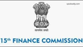 15th Finance commission(April .1.2020 onwards)