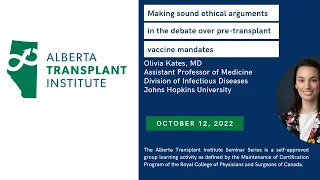 Making sound ethical arguments in the debate over pre-transplant vaccine mandates