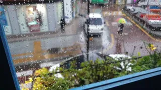 One Rainy day in Daegu, South Korea