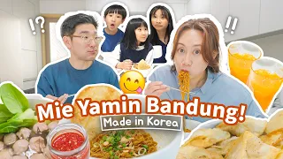 BIKIN MIE YAMIN BANDUNG KOMPLIT DENGAN PANGSIT DAN ES JERUK! 😋