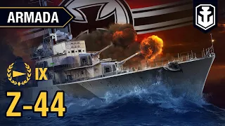 Armada: Z-44 — German Tier IX destroyer | World of Warships