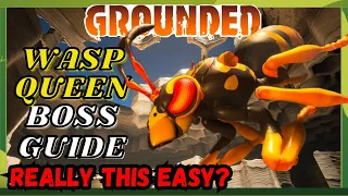 GROUNDED: Super EASY Wasp Queen Boss GUIDE