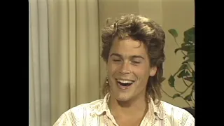 Rob Lowe Interview  -  1985