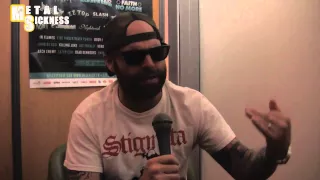 Skinless interview (Sherwoord Webber) @ Hellfest (20.06.2015)