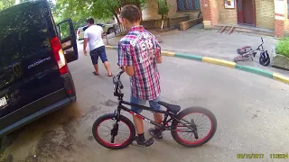 Немного о этом как мне привезли первый BMX !