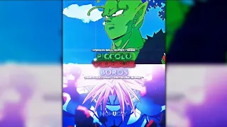 Piccolo vs Boros - Who Is Strongest (Format 16:9)