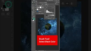 Easiest Way to Make 3D Planet in Photoshop – How to Create 3D Planet in One Click #shorts