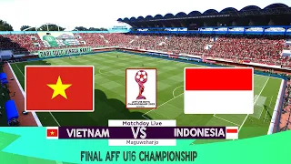 Full Match VIETNAM U16 VS INDONESIA U16 | FINAL AFF U16 CHAMPIONSHIP 2022