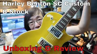 Harley Benton SC Custom B Stock  Unboxing and Review