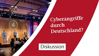 Körber Debate: Soll Deutschland Cyberangriffe durchführen dürfen? (2020)