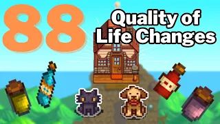 Biggest Changes in Stardew Valley 1.6 Update | Quality of Life Showcase