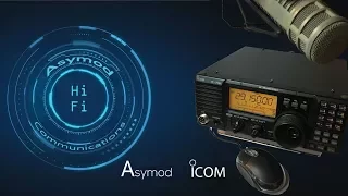 Asymod IIIs and the Icom IC 718 Asymmetrical Hi Fi AM & ESSB HF Transceiver