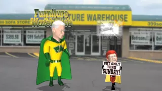 Furniture Warehouse - "But Only Thru Sunday"