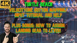 Turtle Beach Velocityone-Button Mapping/Input Help And Tutorial For Setup In MSFS2020!