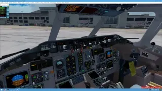 FS2004 | MADDOG MD-82 | Miami landing