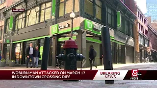 Man dies after attack near Boston ATM