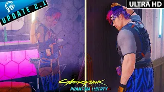 Lina Malina's Life Disturbed After V Did This To Edgar Tool | Cyberpunk 2077