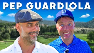 We Play GOLF With PEP GUARDIOLA!!! | Pitching with Pep 👀🏌️‍♂️