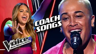 Brave singers take on a COACH'S SONGS