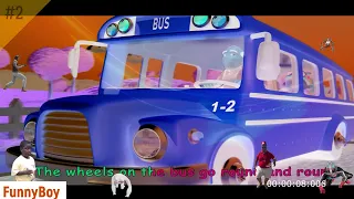 CocoMelon Wheels On The Bus Sound Variations 391 Seconds memes