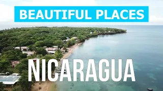 Nicaragua beautiful places to visit  | Nature, attractions, tourism, beaches, vacation | 4k video