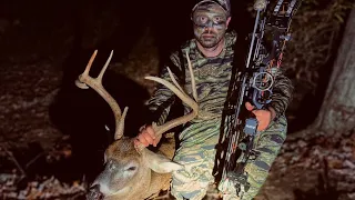 Big Buck Down Self filmed Bow Hunt Pennsylvania