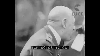 Il Vate Gabriele D'Annunzio (fascista) unica registrazione nella storia