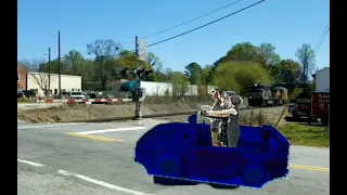 Railfan, his Cousin, Wolfie, and LC fooling around the NS Railway in Mableton, GA 3-29-24 (Skit)
