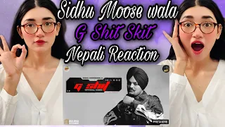 G shit (Full Video)Sidhu Moose Wala | Blackboi Twitch | The kidd | Sukh Sanghera| Moosetape Reaction