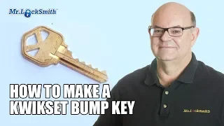 How to Make a Kwikset Bump Key | Mr. Locksmith™ Video