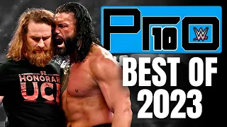 Die 10 besten WWE Momente 2023 | Pro10