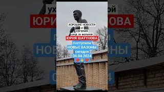изменённый алгоритм с вазонами на могиле Юрия Шатунова #shorts #шатунов #shortvideo #2024 #новости