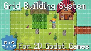 Grid Building for Godot 4 Plugin Overview - How to Place Objects into your Game Levels!