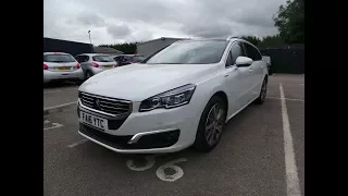 FA16YTC - Peugeot 508 2.0 Bluehdi 150ps GT Line 5dr in White