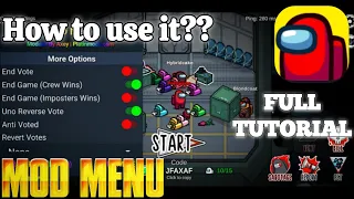 [2024]Among us MOD MENU Hack–How to use it??(Step By Step Guide+Tutorial)-[part-3]