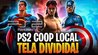 TOP 18 MELHORES JOGOS de COOP LOCAL para JOGAR de 2 JOGADORES no PS2