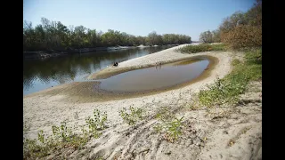 Is the Kakhov reservoir a dozen years from now Great meadow? part 1