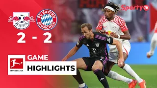 RB Leipzig vs. Bayern München (2-2)| 23/24 Round 6 |Bundesliga Game Highlights - SportyTV
