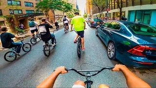 CAUSAMOS NA CIDADE DE NEW YORK DE BMX 😲